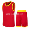 2017 best quality competitive price basketball jersey new model plain basketball uniform kit